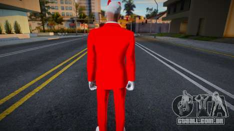 Gângster em uma jaqueta vermelha para GTA San Andreas