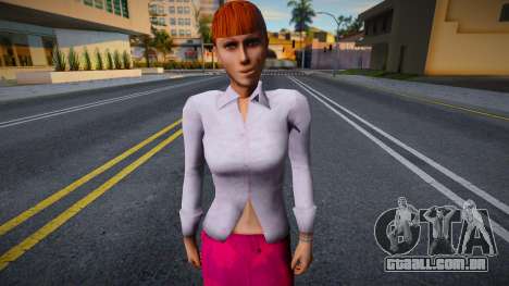 Mulher comum no estilo KR 2 para GTA San Andreas