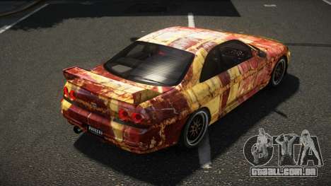 Nissan Skyline R33 R-Ti S13 para GTA 4