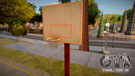 Quadra de basquete HD para GTA San Andreas
