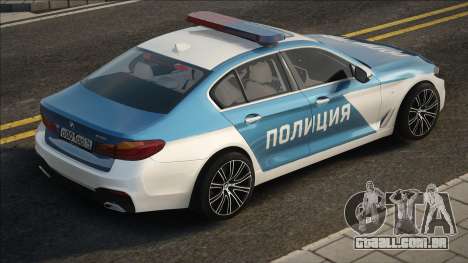 BMW G30 540i Police [CCD] para GTA San Andreas