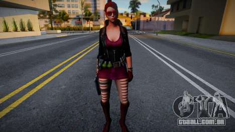Natasha de Battle Carnival para GTA San Andreas