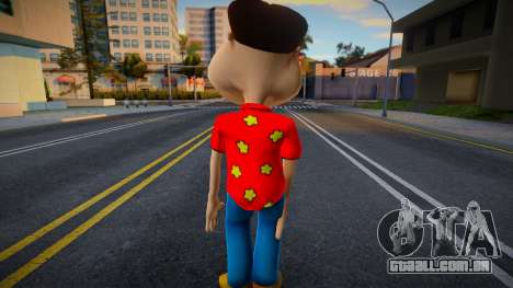 Peters Friends (Family Guy) - Quagmire para GTA San Andreas