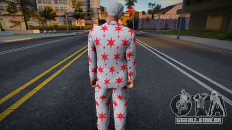 Pele masculina de pijama para GTA San Andreas