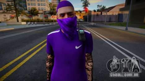 SKIN DOS ROXOS para GTA San Andreas