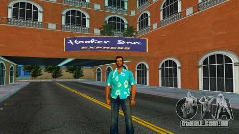 Tommy Blue Flowers para GTA Vice City