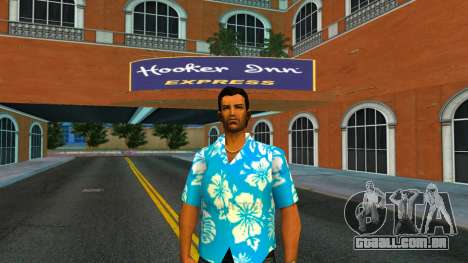 Tommy Light Blue Shirt para GTA Vice City