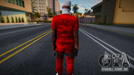 SKIN DE PVP DA BLOODS para GTA San Andreas