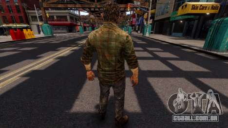 Joel replace player model para GTA 4