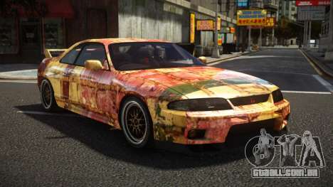 Nissan Skyline R33 R-Ti S13 para GTA 4