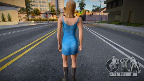Menina no vestido do estilo KR para GTA San Andreas