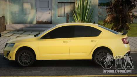 Skoda Octavia RS [Yellow] para GTA San Andreas