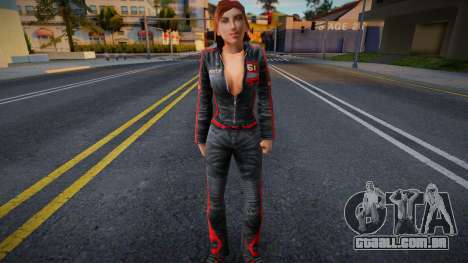 Katie Jackson from Flatout 2 para GTA San Andreas