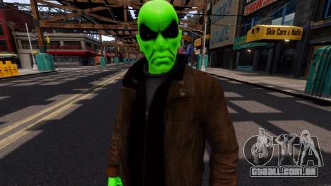 Nico Alien Bald para GTA 4