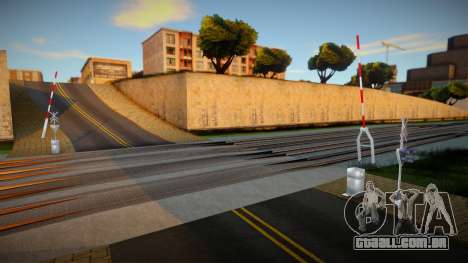 Two tracks barrier different 1 para GTA San Andreas