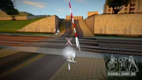 One tracks barrier different Three para GTA San Andreas