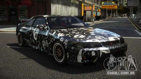 Nissan Skyline R33 R-Ti S6 para GTA 4