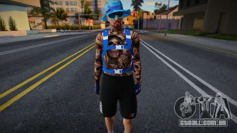 New Gangster man v2 para GTA San Andreas