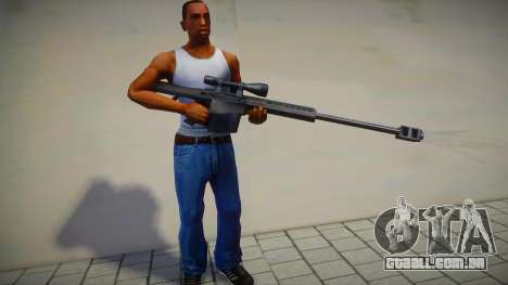 [SA Style] Barrett M82A1 v1 para GTA San Andreas