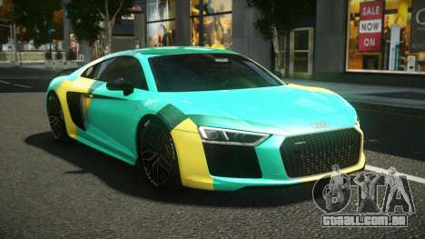 Audi R8 V10 E-Style S7 para GTA 4