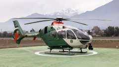 Helicóptero dos Carabineros de Chile