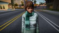 Hitomi - Christmas Sweater Leggings v2 para GTA San Andreas