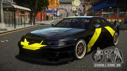 Nissan Skyline R33 R-Ti S14 para GTA 4
