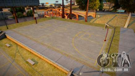 Quadra de basquete HD para GTA San Andreas