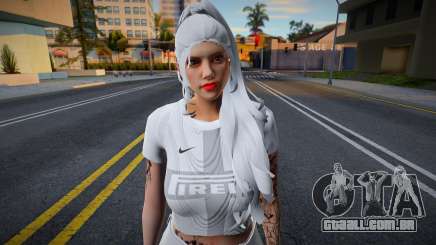 SKIN FEMININA DO INTER para GTA San Andreas