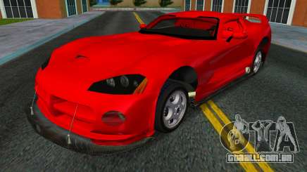 Dodge Viper Competition TT Black Revel para GTA Vice City