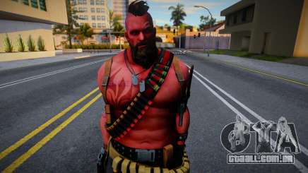 Flame Guy Rhino de Battle Carnival para GTA San Andreas