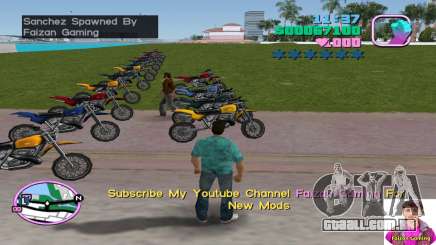 Spawn Sanchez Bicicleta para GTA Vice City