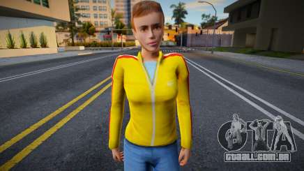 Mulher comum no estilo KR 10 para GTA San Andreas