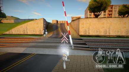 Two tracks barrier different 3 para GTA San Andreas