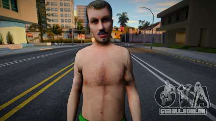 Homem da praia no estilo KR 3 para GTA San Andreas