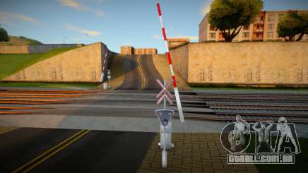 Two tracks barrier different 1 para GTA San Andreas