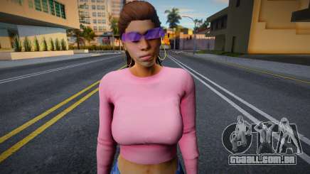 GTA VI - Lucia Default Trailer Artwork v2 para GTA San Andreas