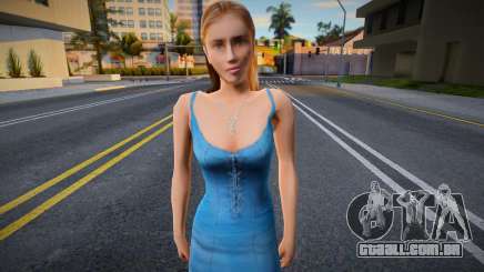 Menina no vestido do estilo KR para GTA San Andreas