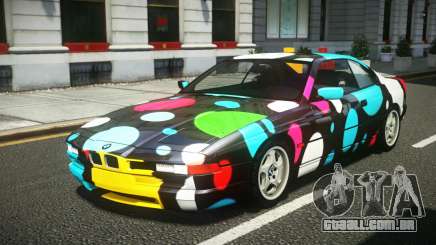 BMW 850CSi L-Edition S8 para GTA 4