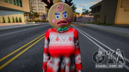 DOAXVV Yukino - Christmas Sweater Dress v2 para GTA San Andreas