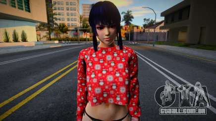 Nyotengu Sexy Panties Sweater Christmas para GTA San Andreas