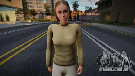 Mulher comum no estilo KR 4 para GTA San Andreas