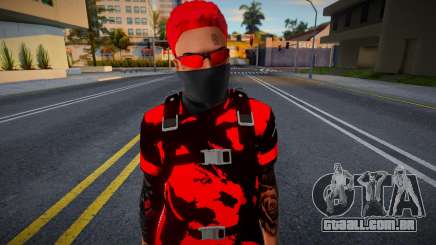 SKIN DE PVP DO CV ESTILO FIVEM para GTA San Andreas