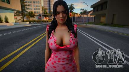 Menina no vestido de bolinhas para GTA San Andreas