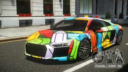 Audi R8 V10 E-Style S11 para GTA 4