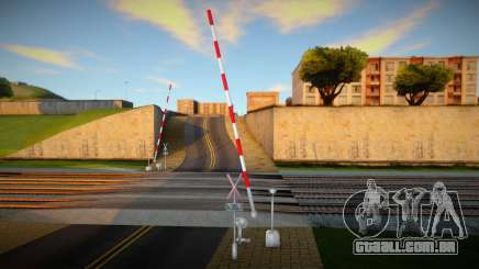 One Tracks old barrier and with bell and lights para GTA San Andreas