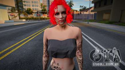 FAZENDO SKIN FEMININA PVP ESTILO para GTA San Andreas