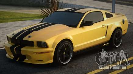 Ford Mustang GT 2005 Yellow para GTA San Andreas