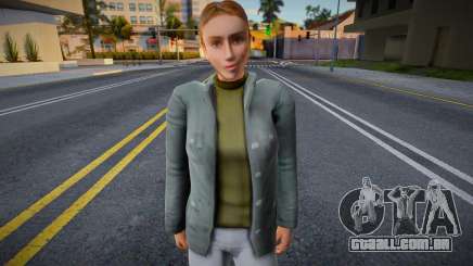 Mulher comum no estilo KR 9 para GTA San Andreas