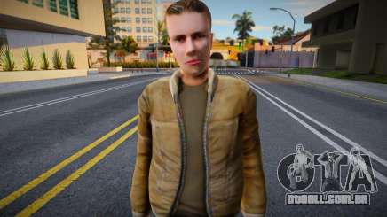 Um homem comum em uma jaqueta no estilo de KR para GTA San Andreas